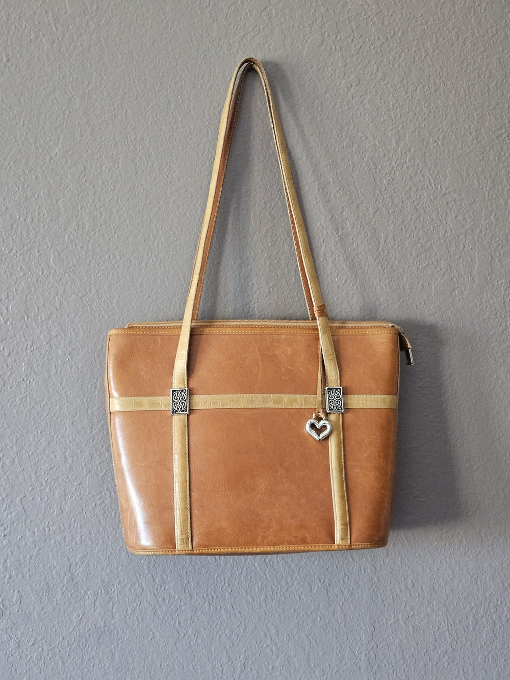 Vintage Brighton Leater Tote